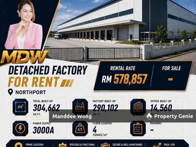 Warehouse for rent in Port Klang, Selangor