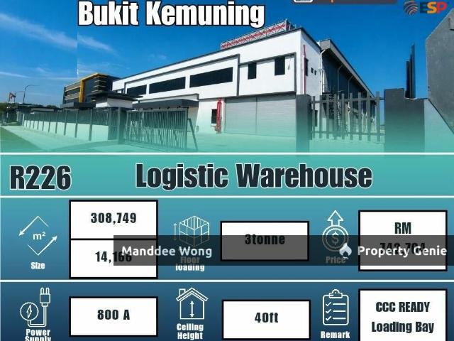Warehouse for rent in Alam Impian, Selangor