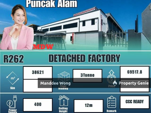 Warehouse for rent in Selangor