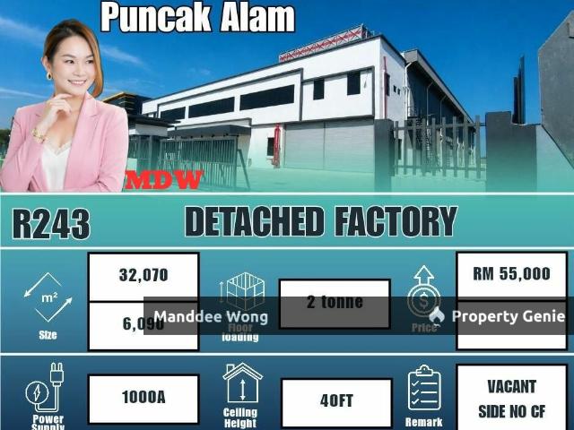 Warehouse for rent in Selangor