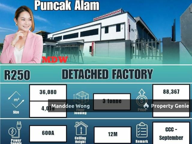 Warehouse for rent in Selangor