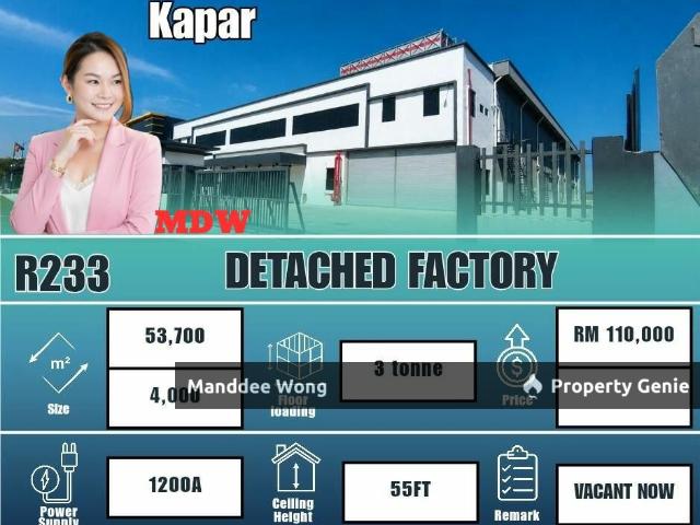 Warehouse for rent in Port Klang, Selangor