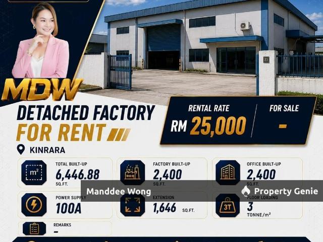 Warehouse for rent in Petaling, Subang Jaya
