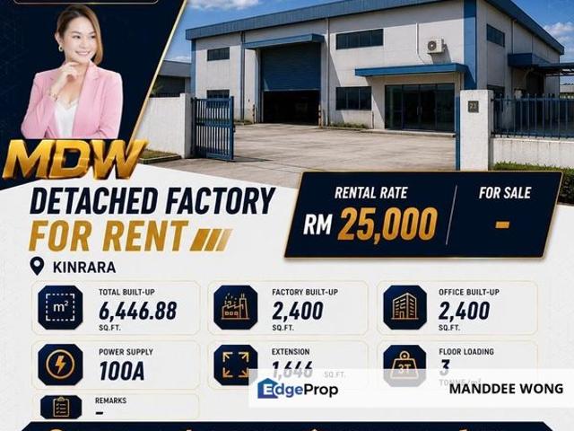 Warehouse for rent in Petaling, Subang Jaya