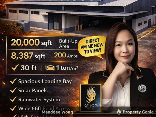Warehouse for rent in Petaling, Alam Impian