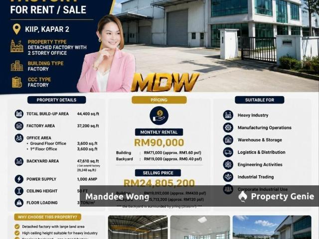 Warehouse for rent in Port Klang, Selangor