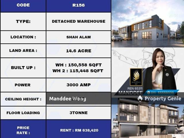 Warehouse for sale in Petaling, Alam Impian