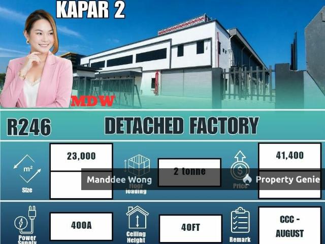 Warehouse for sale in Port Klang, Selangor