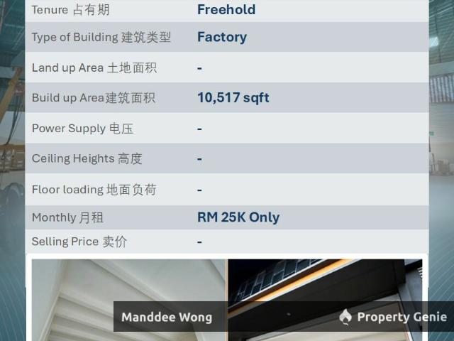 Warehouse for rent in Port Klang, Selangor