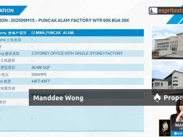 Warehouse for rent in Selangor