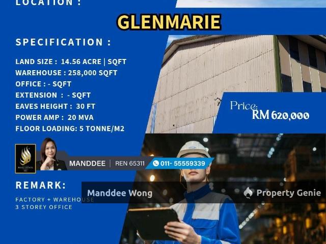 Warehouse for rent in Petaling, Alam Impian
