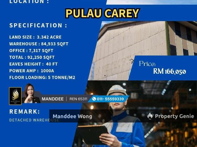 Warehouse for sale in Selangor