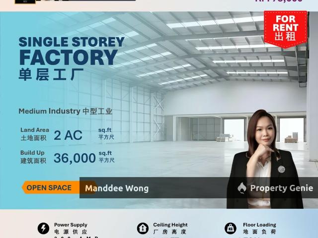 Warehouse for rent in Selangor