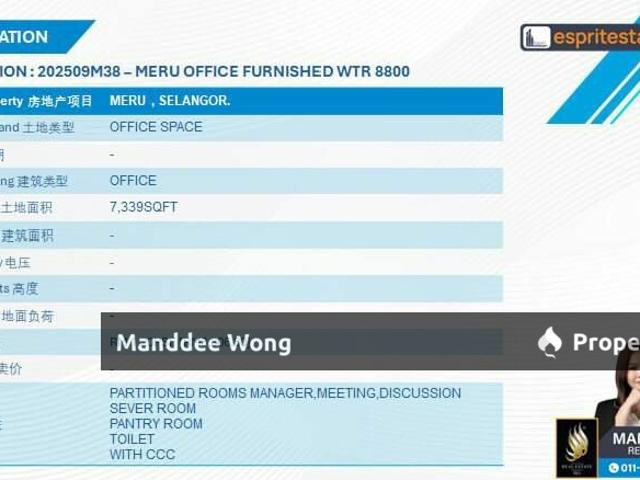 Office for rent in Port Klang, Selangor