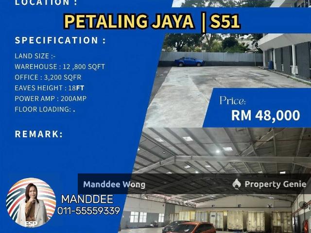 Warehouse for sale in Petaling, Damansara Damai