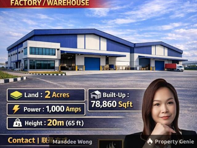 Warehouse for rent in Port Klang, Selangor