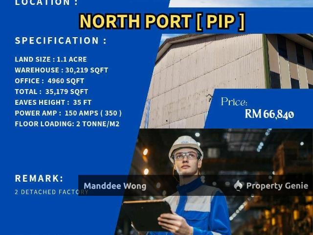 Warehouse for sale in Port Klang, Selangor