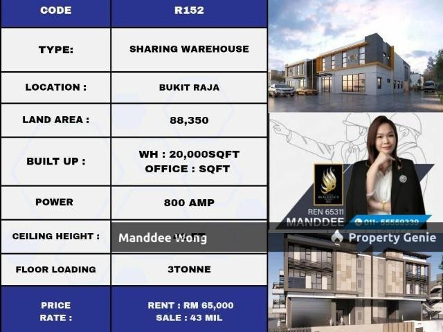 Warehouse for sale in Port Klang, Selangor