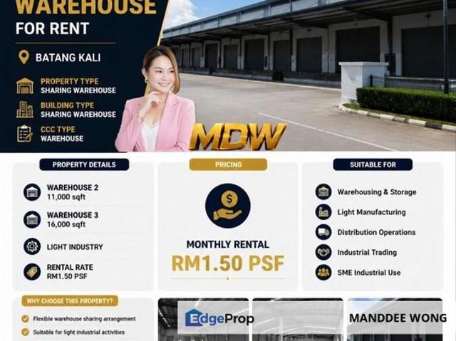 Warehouse for rent in Ulu Dong, Selangor
