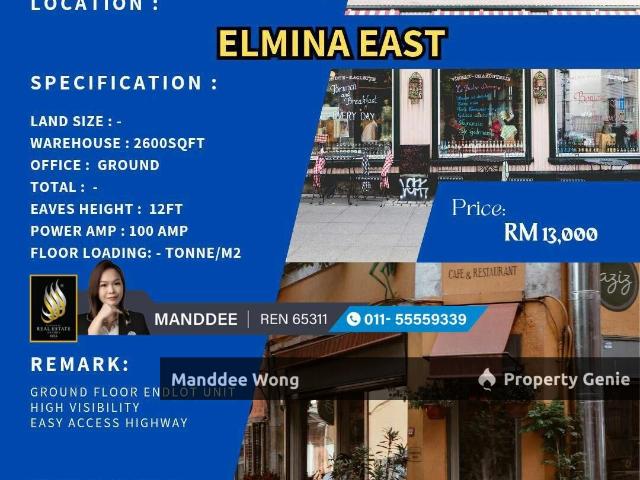 Shop for rent in Petaling, Alam Impian