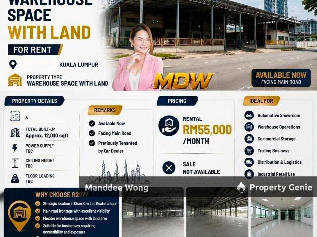 Warehouse for sale in Country Heights Damansara, Kuala Lumpur