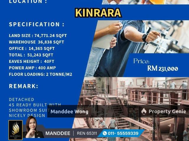 Warehouse for sale in Petaling, Subang Jaya