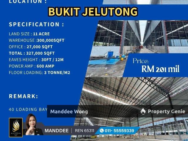 Warehouse for sale in Petaling, Alam Impian