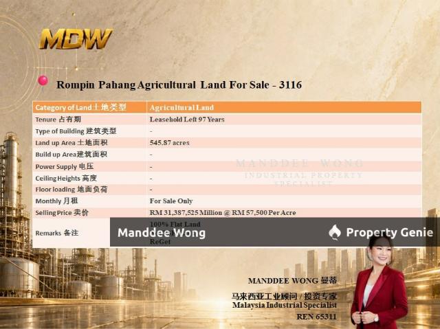 Property for sale in Rompin, Kuala Rompin