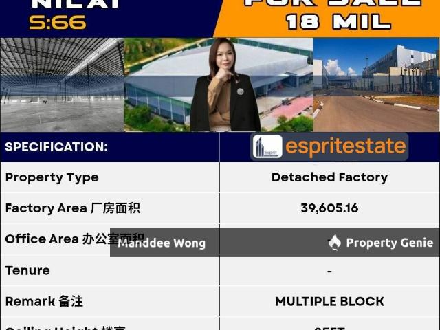 Warehouse for sale in Nilai, Negeri Sembilan