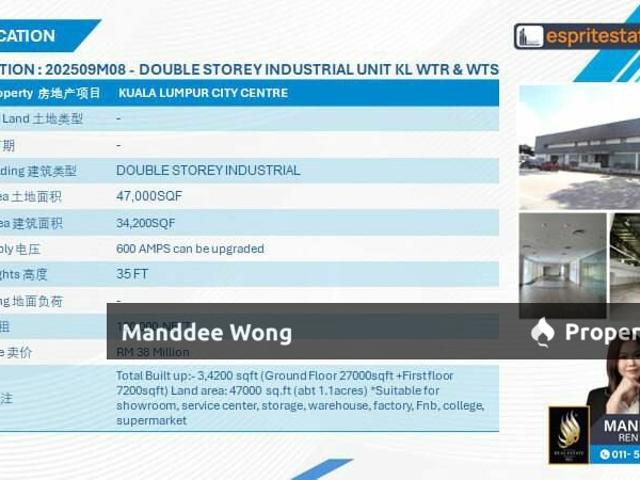 Warehouse for sale in Country Heights Damansara, Kuala Lumpur