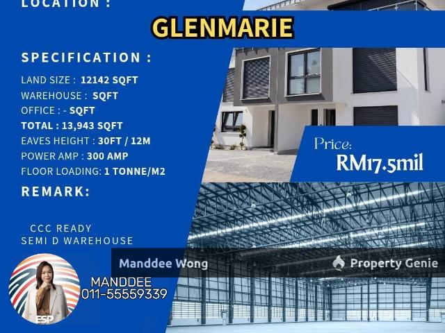 Warehouse for sale in Petaling, Subang Jaya