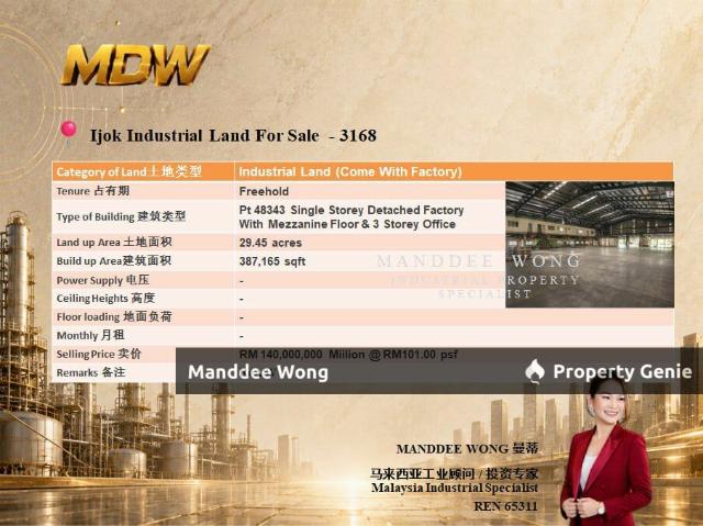 Property for sale in Ijok, Selangor