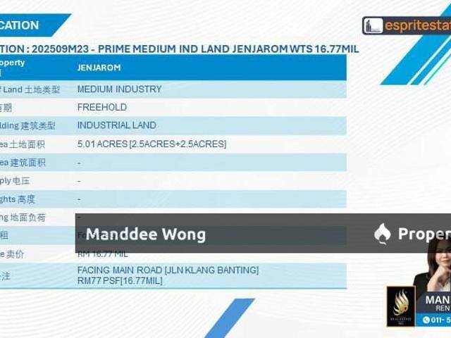 Property for sale in Jenjarom, Selangor