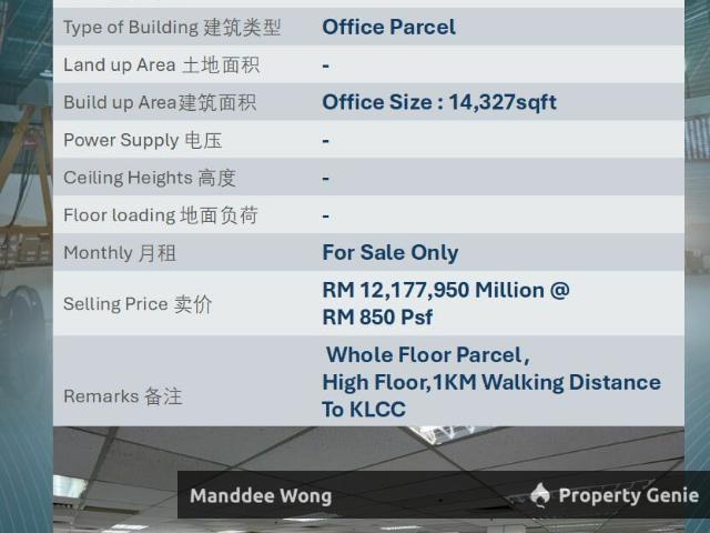 Office for sale in Country Heights Damansara, Kuala Lumpur