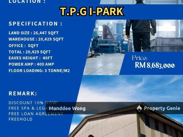 Warehouse for sale in Selangor