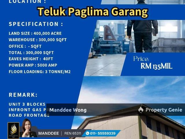 Warehouse for sale in Selangor