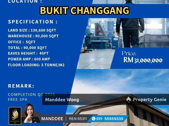 Warehouse for sale in Selangor