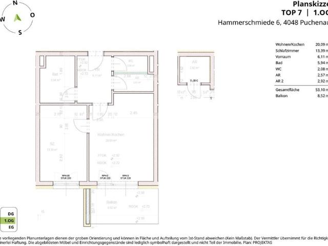 Apartment mieten in Puchenau