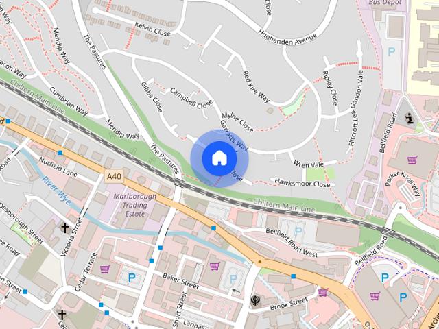 House for rent in High Wycombe, Castlefield