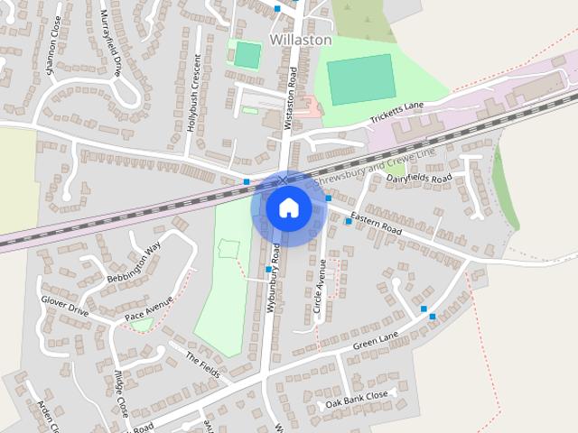 House for rent in Blakelow, Willaston