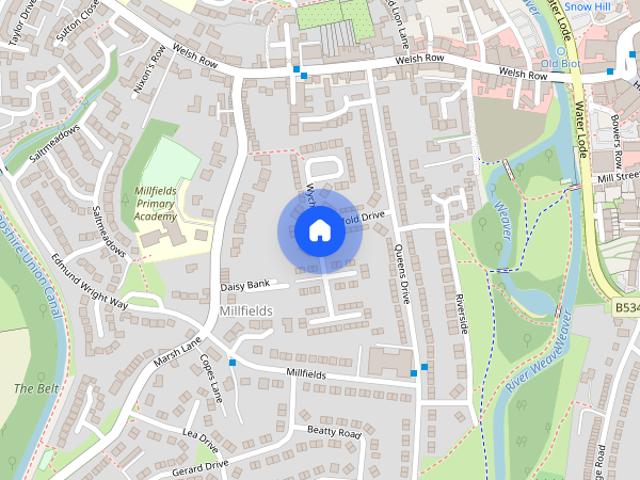 House for rent in Kingsbourne, Nantwich