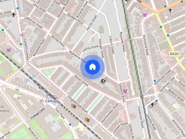 Apartment for rent in Maindy, Cardiff