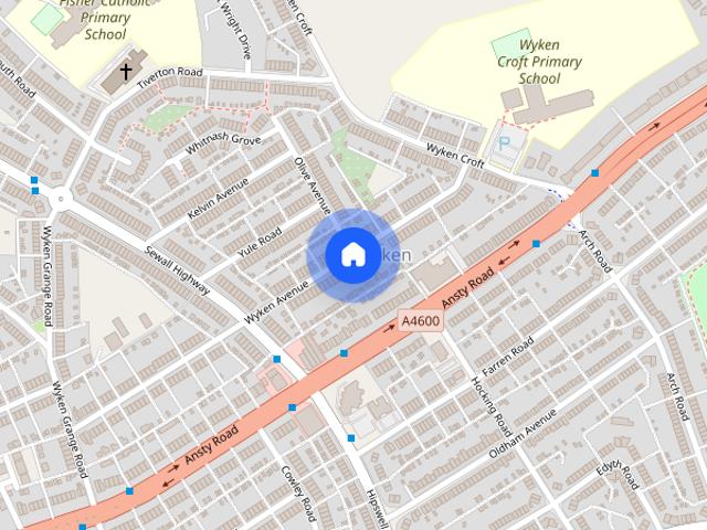 House for rent in Wyken, Coventry