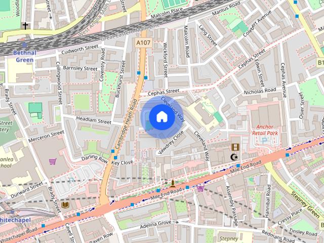 House for rent in London Borough of Tower Hamlets, Greater London