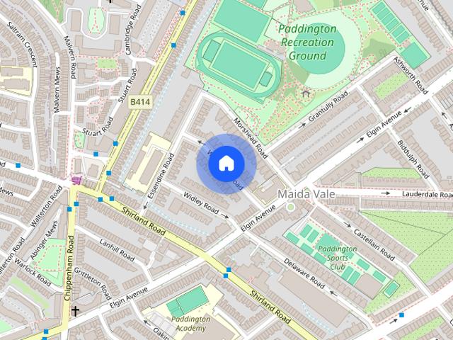 House for rent in Kensal Town, Maida Vale