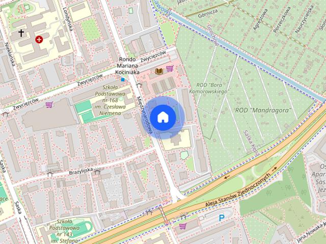 Mieszkanie do wynajęcia w Saska Kępa, Warszawa