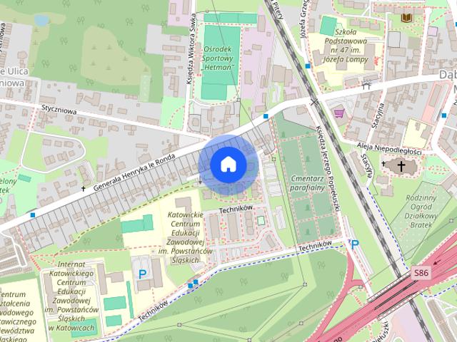 Kawalerka do wynajęcia w Osiedle Konstantego Michalskiego, Katowice