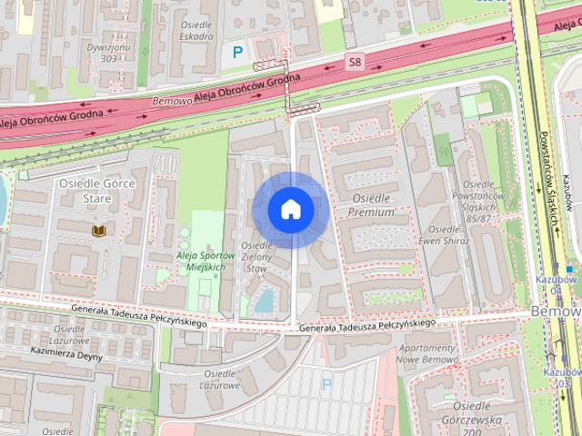 Kawalerka do wynajęcia w Warszawa, Mazowieckie