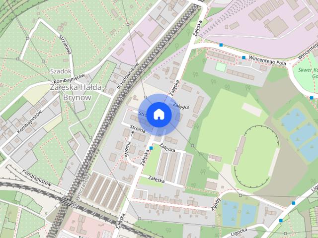 Kawalerka do wynajęcia w Szadok, Katowice