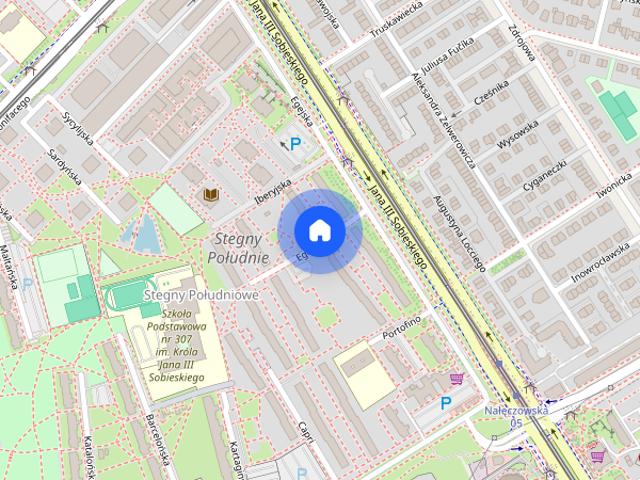 Mieszkanie do wynajęcia w Stegny, Warszawa